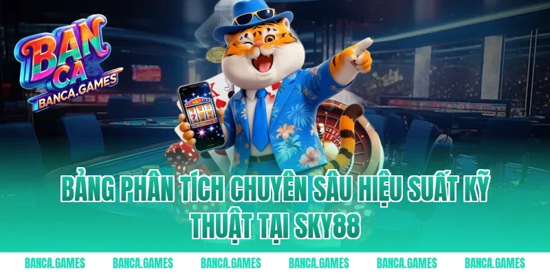 Bảng phân tích chuyên sâu hiệu suất kỹ thuật tại Sky88